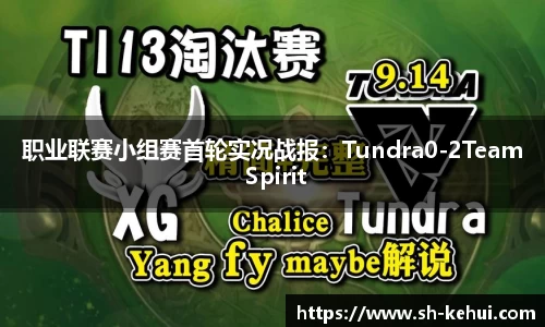 职业联赛小组赛首轮实况战报：Tundra0-2Team Spirit